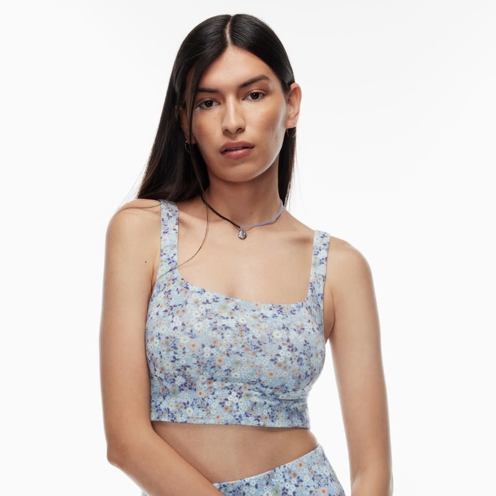Aritzia WILFRED Vacay Cropped Tank Top